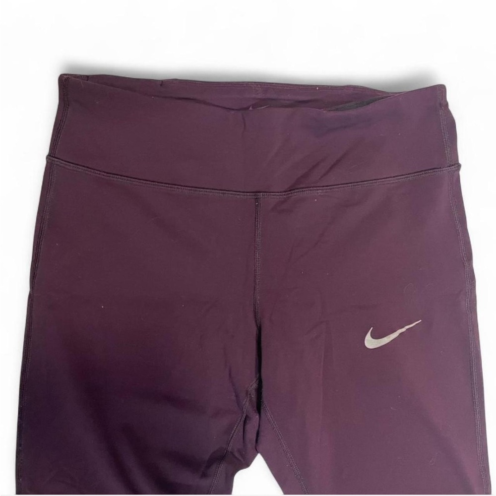 Nike Women's Dark Purple Athletic Leggings